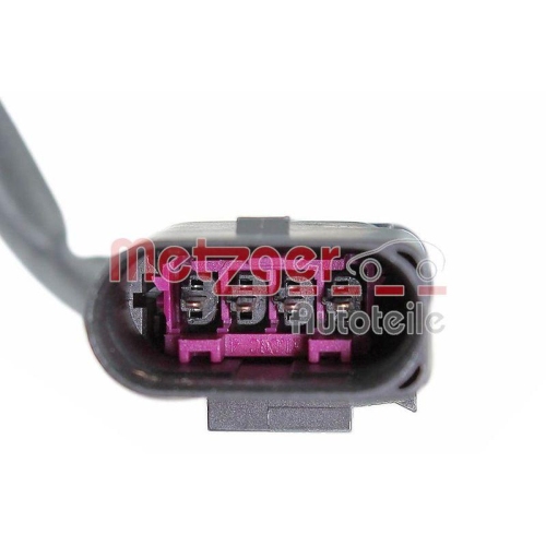 Lambdasonde METZGER 0895653 f&uuml;r AUDI, vor Katalysator