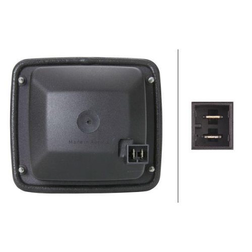 HELLA Arbeitsscheinwerfer 1GA 007 506-431 für DAF VAN HOOL FAUN LIEBHERR CLAAS