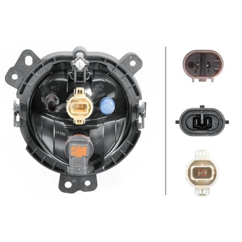 HELLA Nebelscheinwerfer 1N1 011 748-121 für BMW MINI, rechts