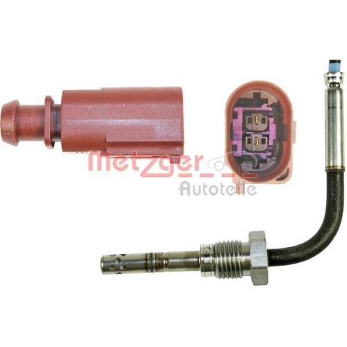 Sensor, Abgastemperatur METZGER 0894007 ORIGINAL ERSATZTEIL f&uuml;r VAG