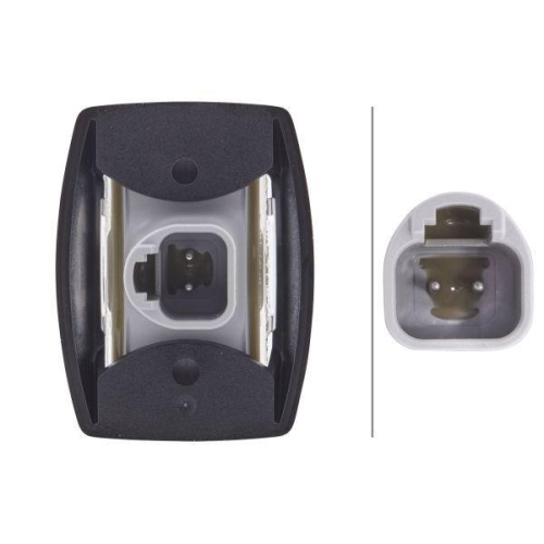 HELLA Zusatzblinkleuchte 2BM 980 990-121 für JOHN DEERE, seitlicher Anbau