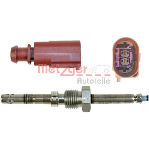Sensor, Abgastemperatur METZGER 0894013 ORIGINAL ERSATZTEIL f&uuml;r VAG