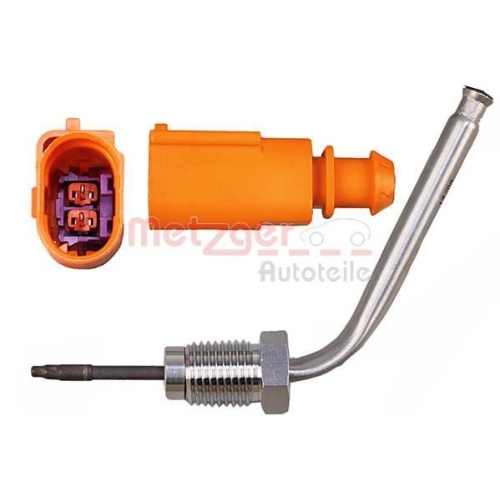 Sensor, Abgastemperatur METZGER 0894664 f&uuml;r AUDI, nach Ru&szlig;partikelfilter