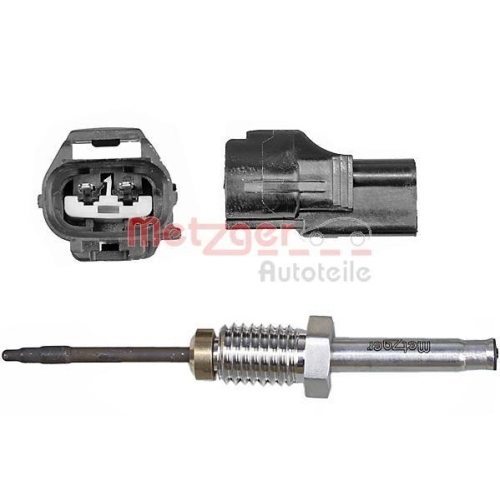 Sensor, Abgastemperatur METZGER 0894666 für NISSAN, nach Rußpartikelfilter
