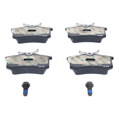 Bremsbelagsatz, Scheibenbremse ATE 13.0460-2864.2 f&uuml;r SEAT VAG, Hinterachse