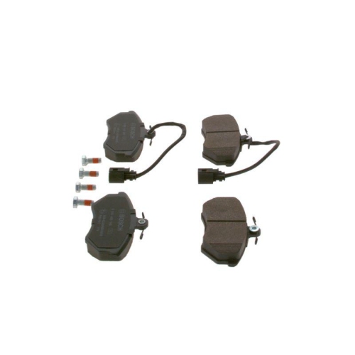 Bremsbelagsatz, Scheibenbremse BOSCH 0 986 460 948 f&uuml;r AUDI VW, Vorderachse