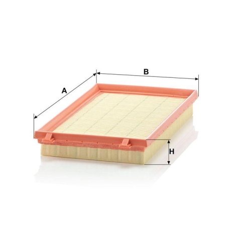 Luftfilter MANN-FILTER C 2759/1 f&uuml;r TOYOTA