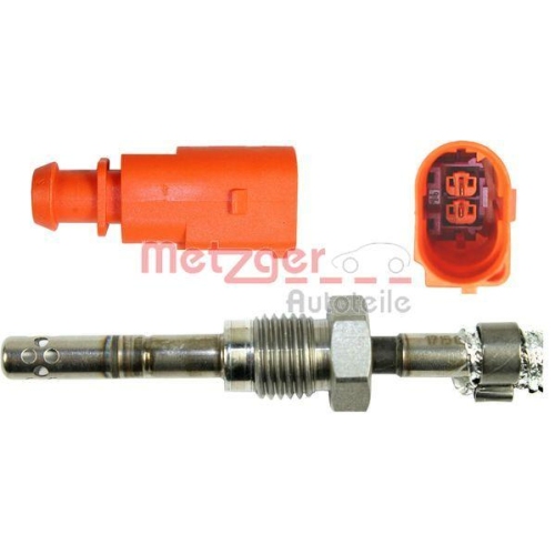 Sensor, Abgastemperatur METZGER 0894023 ORIGINAL ERSATZTEIL f&uuml;r VW