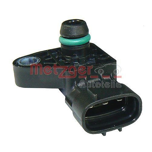 Sensor, Saugrohrdruck METZGER 0906141 ORIGINAL ERSATZTEIL f&uuml;r OPEL SUZUKI