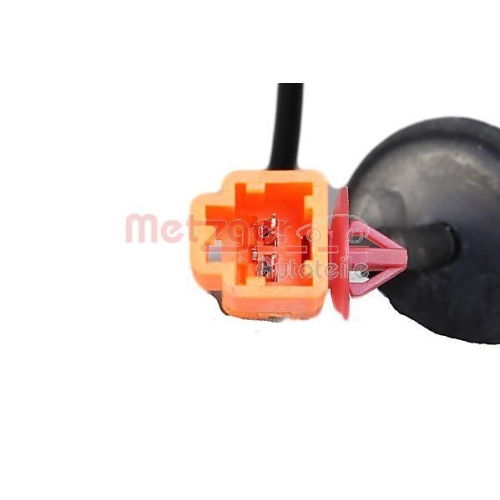 Sensor, Raddrehzahl METZGER 09001275 f&uuml;r HONDA, Hinterachse rechts