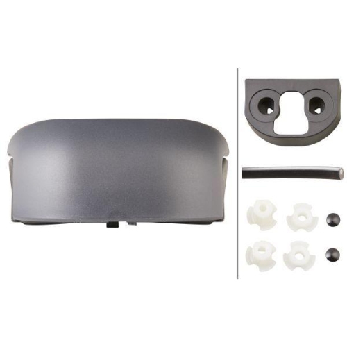 HELLA Kennzeichenleuchte 2KA 959 640-601 für AEBI AUWÄRTER DAF MAN SCANIA FAUN