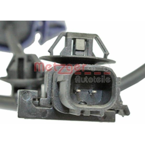 Sensor, Raddrehzahl METZGER 0900844 f&uuml;r HONDA, Hinterachse links