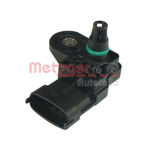 Sensor, Saugrohrdruck METZGER 0906143 ORIGINAL ERSATZTEIL f&uuml;r FORD HONDA