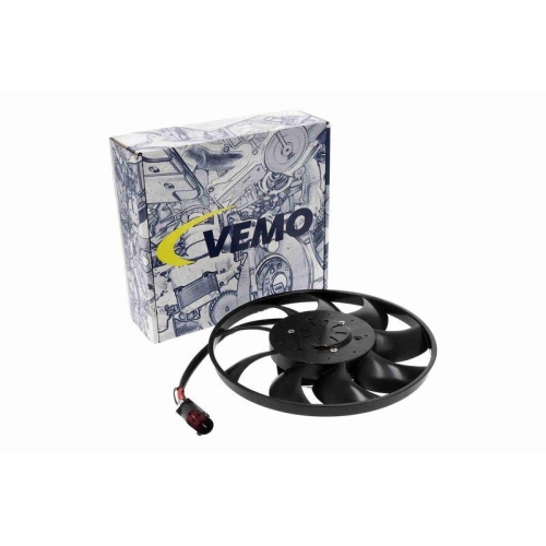 Lüfter, Motorkühlung VEMO V10-01-0001 Original VEMO Qualität für VAG, links