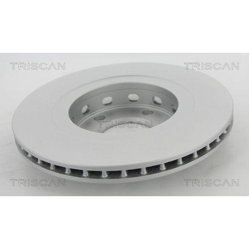 TRISCAN 8120 29187C 2 St&uuml;ck Bremsscheiben COATED f&uuml;r AUDI, Hinterachse