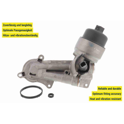 Geh&auml;use, &Ouml;lfilter VEMO V42-60-0006 Original VEMO Qualit&auml;t f&uuml;r CITRO&Euml;N PEUGEOT