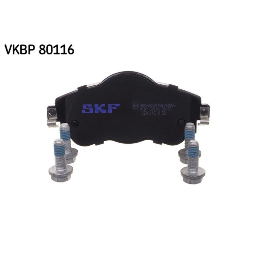 Bremsbelagsatz, Scheibenbremse SKF VKBP 80116 f&uuml;r CITRO&Euml;N PEUGEOT, Vorderachse