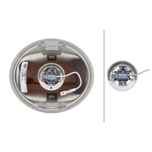 HELLA Scheinwerfereinsatz, Nebelscheinwerfer 1N4 149 531-011 f&uuml;r, links, rechts