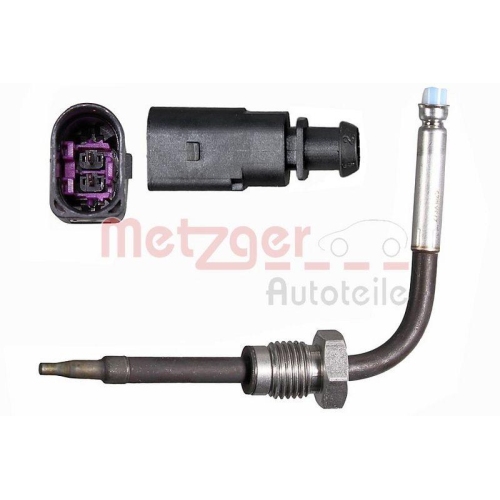 Sensor, Abgastemperatur METZGER 0894047 ORIGINAL ERSATZTEIL f&uuml;r AUDI, rechts
