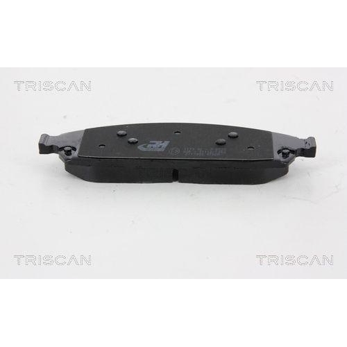 Bremsbelagsatz, Scheibenbremse TRISCAN 8110 80536 f&uuml;r CHRYSLER JEEP, Vorderachse