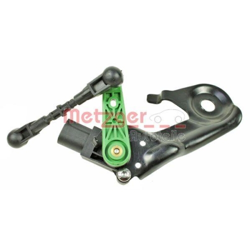 Sensor, Leuchtweitenregulierung METZGER 0901249 GREENPARTS für VAG