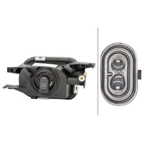 HELLA Nebelscheinwerfer 1NA 007 976-111 für MERCEDES-BENZ, links