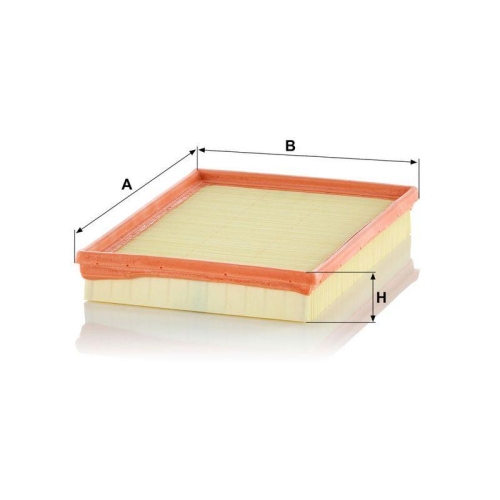 Luftfilter MANN-FILTER C 2880 f&uuml;r VAG