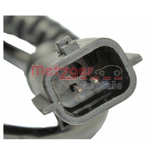 Sensor, Raddrehzahl METZGER 0900848 GREENPARTS f&uuml;r RENAULT, Hinterachse