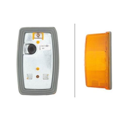 HELLA Blinkleuchte 2BA 002 324-011 für AUDI INTERNATIONAL HARV. IVECO KÄSSBOHRER