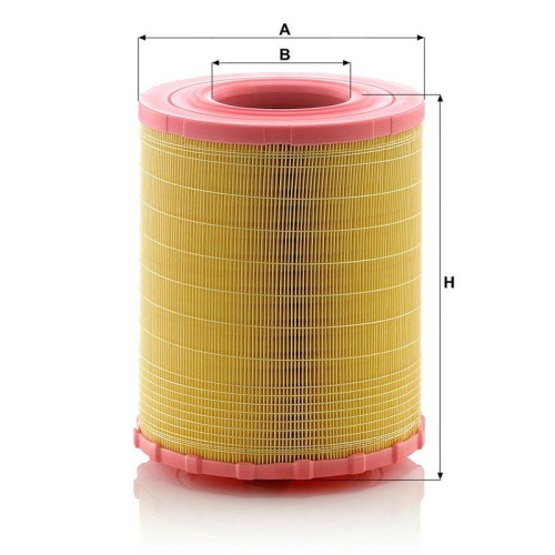 Luftfilter MANN-FILTER C 29 010 KIT f&uuml;r MERCEDES-BENZ