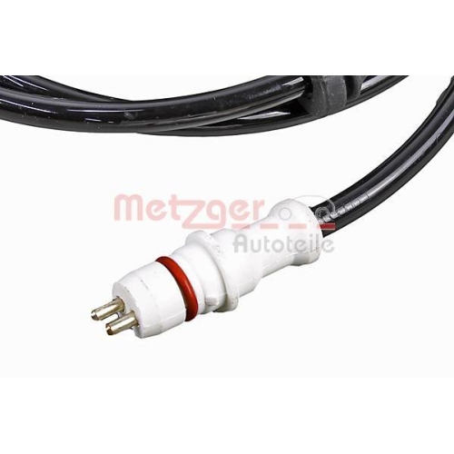 Sensor, Raddrehzahl METZGER 09001281 f&uuml;r FORD, Hinterachse