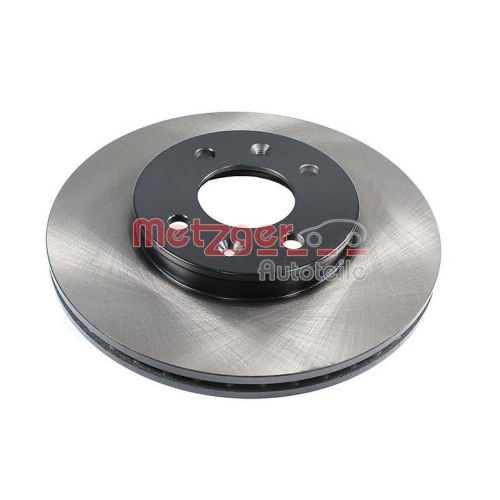 METZGER AUTOTEILE 6111006 2 St&uuml;ck Bremsscheiben f&uuml;r KIA, Vorderachse links