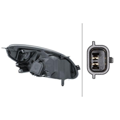 HELLA Hauptscheinwerfer 1L7 271 510-371 f&uuml;r RENAULT, links