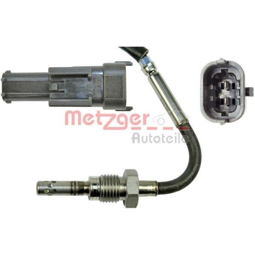 Sensor, Abgastemperatur METZGER 0894067 ORIGINAL ERSATZTEIL f&uuml;r OPEL