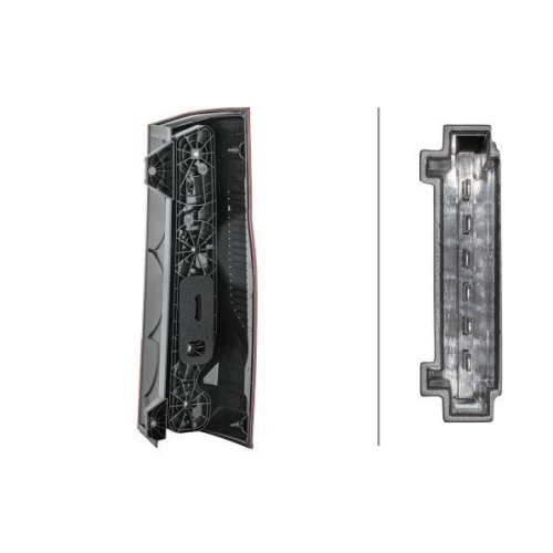 HELLA Heckleuchte 2SK 013 252-211 für MERCEDES-BENZ, links
