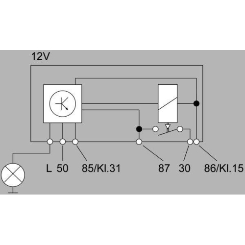 HELLA Steuergerät, Glühzeit 4RV 008 188-081 für CITROËN FIAT PEUGEOT ROVER