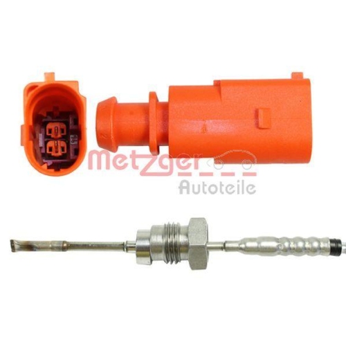 Sensor, Abgastemperatur METZGER 0894715 f&uuml;r VW, nach Ru&szlig;partikelfilter