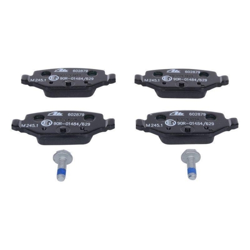 Bremsbelagsatz, Scheibenbremse ATE 13.0460-2879.2 f&uuml;r CITRO&Euml;N FIAT, Hinterachse