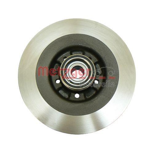 METZGER AUTOTEILE 6111045 2 St&uuml;ck Bremsscheiben f&uuml;r RENAULT, Hinterachse