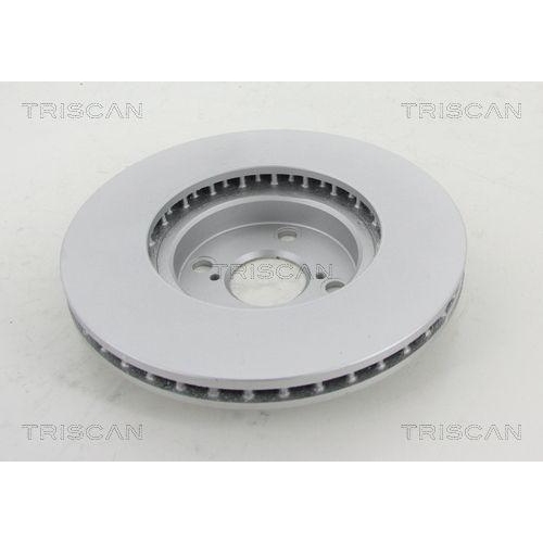 TRISCAN 8120 13171C 2 St&uuml;ck Bremsscheiben COATED f&uuml;r TOYOTA, Vorderachse
