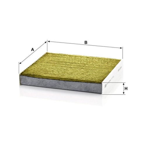 Filter, Innenraumluft MANN-FILTER FP 1919 FreciousPlus f&uuml;r DAIHATSU JAGUAR