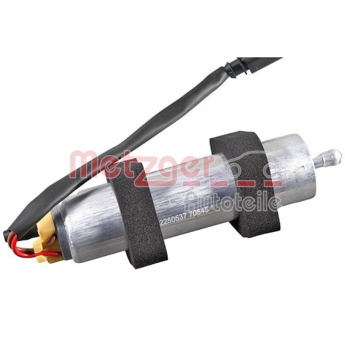Kraftstoffpumpe METZGER 2250537 f&uuml;r AUDI, vorne links