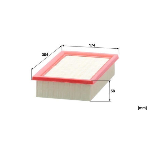 Luftfilter MANN-FILTER C 30 053 f&uuml;r LAND ROVER