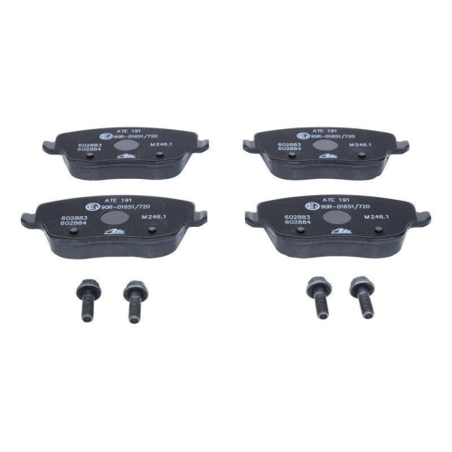 Bremsbelagsatz, Scheibenbremse ATE 13.0460-2883.2 f&uuml;r SEAT SKODA VAG