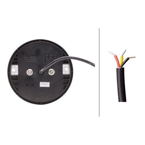 HELLA Schlussleuchte 2NR 357 026-051 VALUEFIT für, hinten