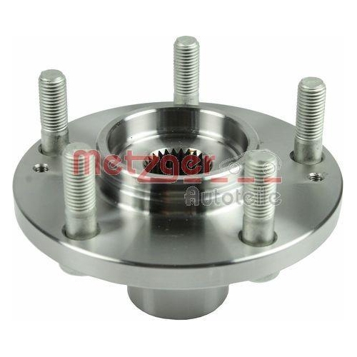 Radnabe METZGER N 1028 f&uuml;r HYUNDAI KIA, Vorderachse links, Vorderachse rechts
