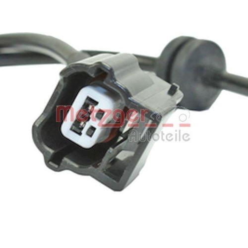 Sensor, Raddrehzahl METZGER 0900868 f&uuml;r NISSAN, Hinterachse links