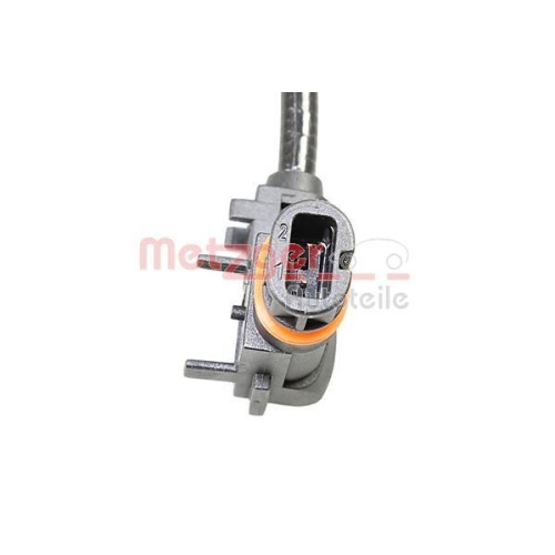 Sensor, Raddrehzahl METZGER 09001290 f&uuml;r MERCEDES-BENZ, Vorderachse