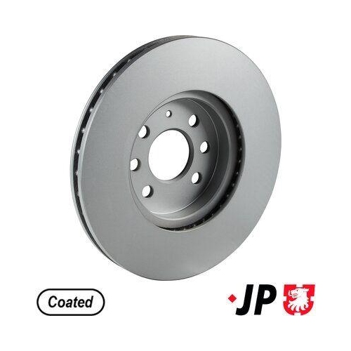 Bremsscheibe JP GROUP 1263104400 JP f&uuml;r OPEL GENERAL MOTORS, Vorderachse