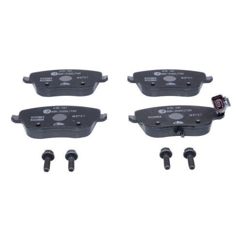 Bremsbelagsatz, Scheibenbremse ATE 13.0460-2884.2 f&uuml;r SEAT SKODA VAG